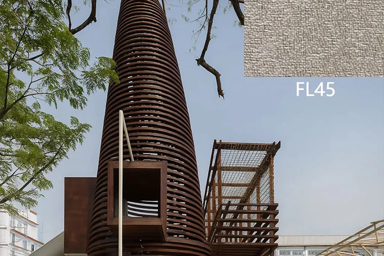 Ogród z siłownią i placem zabaw